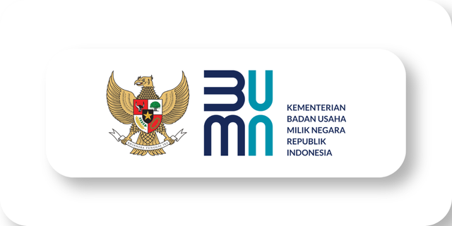 Kementrian BUMN logo